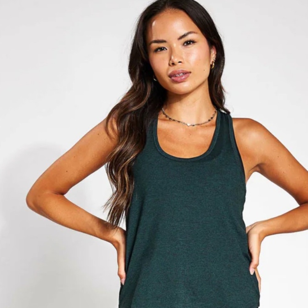 Girlfriend Collective Moss Relaxed Tank